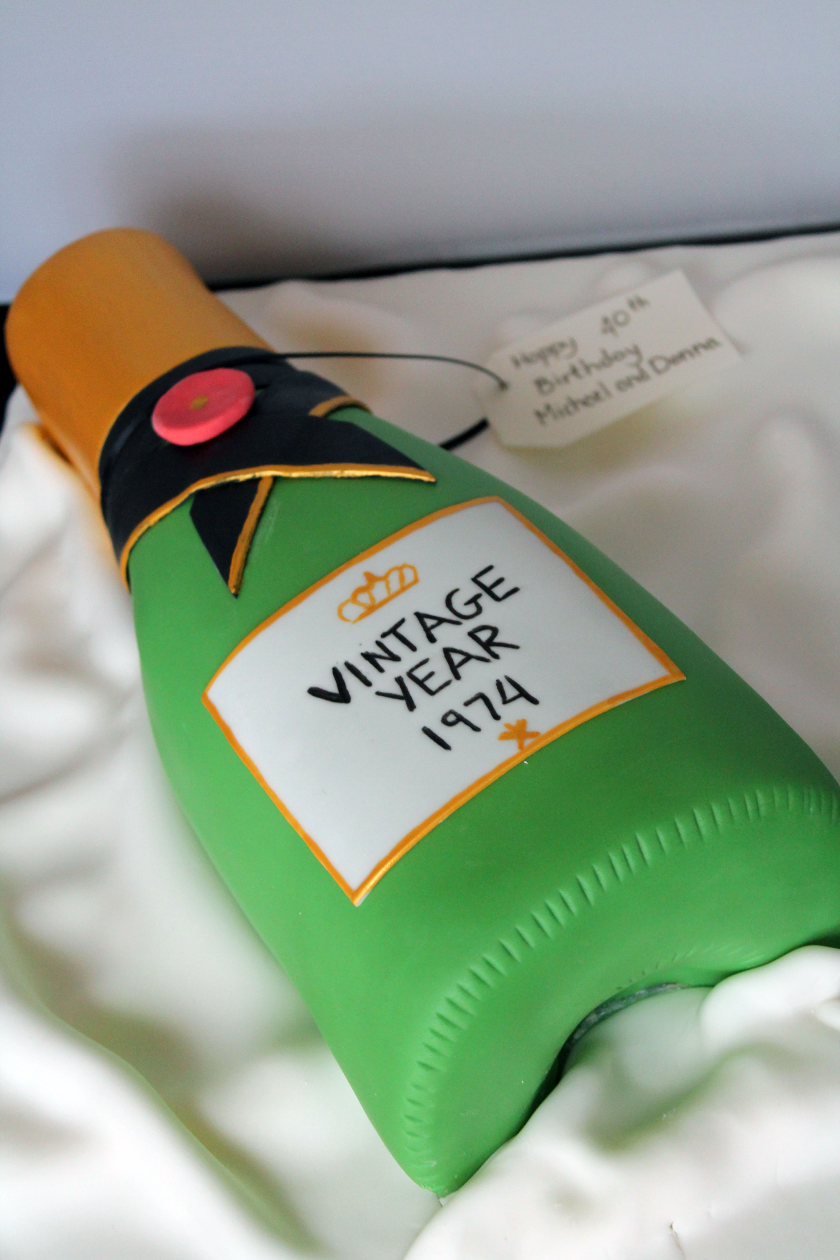 Vintage Champagne Cake