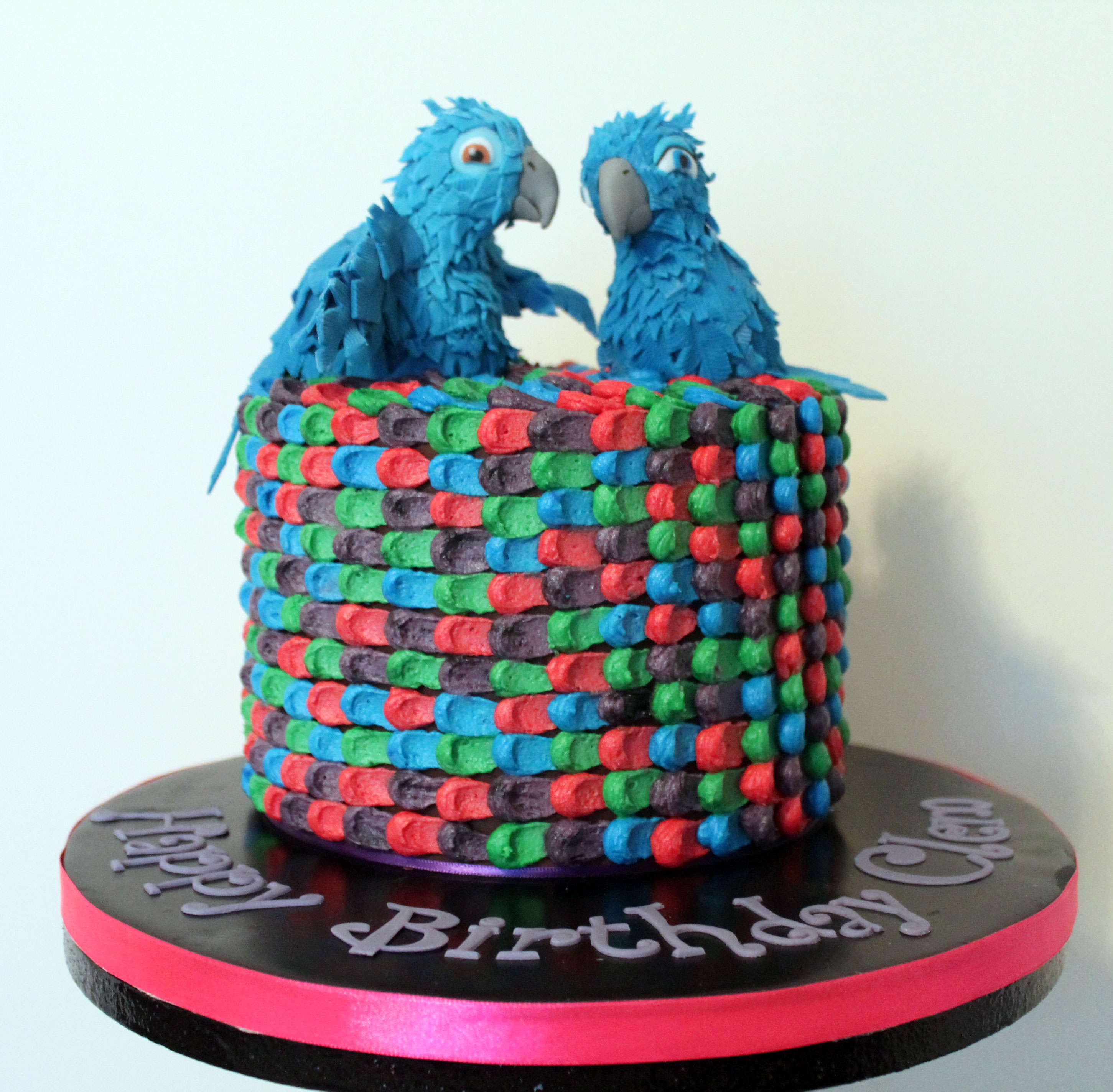 Rio bird cake